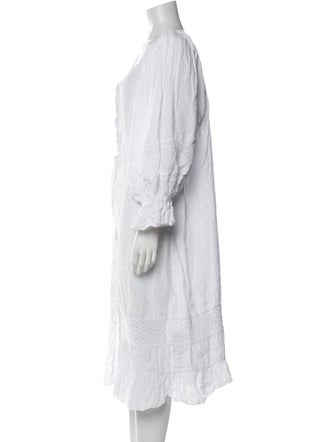 Sleeper Linen Midi Length Dress