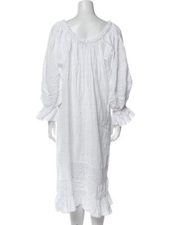 Sleeper Linen Midi Length Dress
