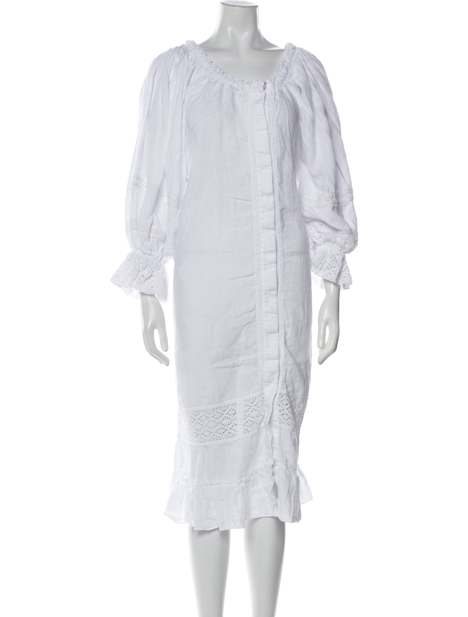 Sleeper Linen Midi Length Dress
