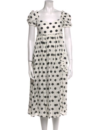 Sleeper Linen Midi Length Dress