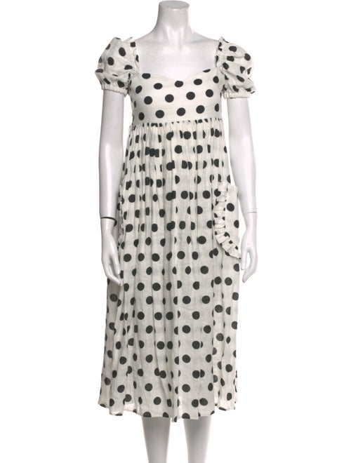 Sleeper Linen Midi Length Dress