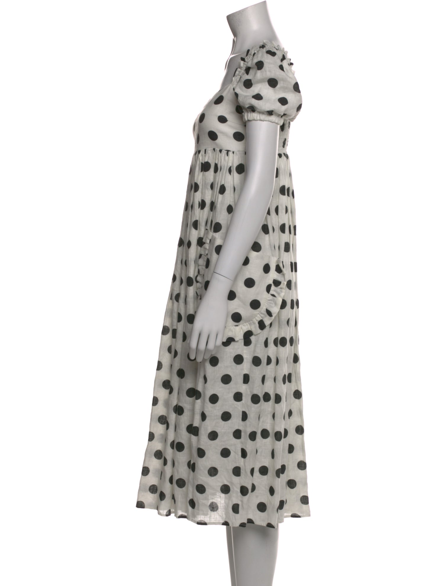 Sleeper Linen Midi Length Dress