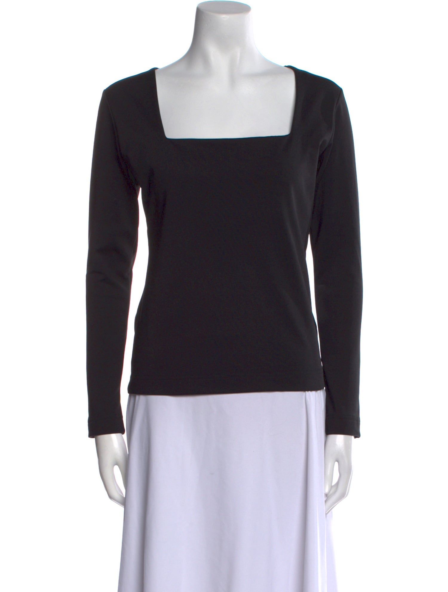 Sleeper Square Neckline Long Sleeve Top