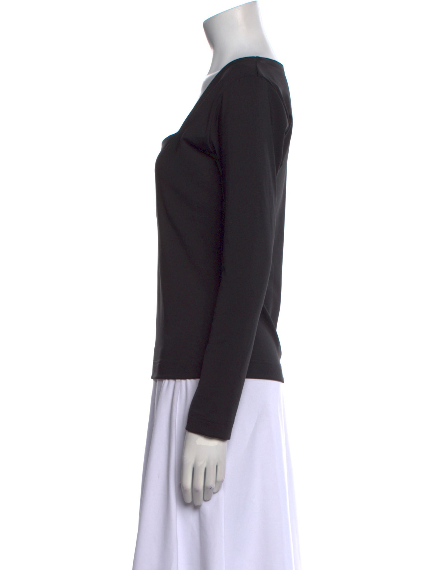 Sleeper Square Neckline Long Sleeve Top