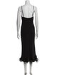 Sleeper V-Neck Long Dress