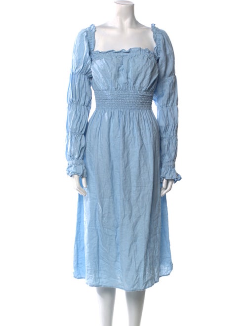 Sleeper Linen Midi Length Dress