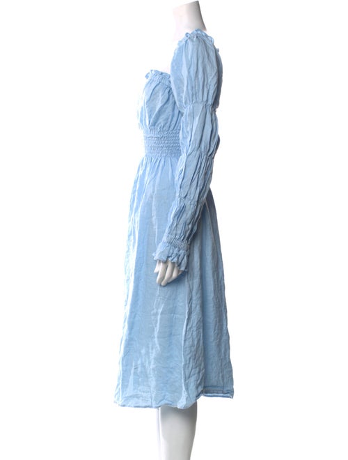 Sleeper Linen Midi Length Dress