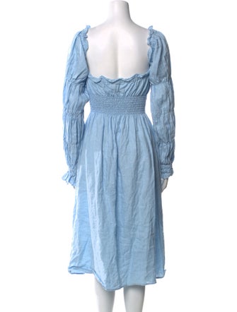 Sleeper Linen Midi Length Dress