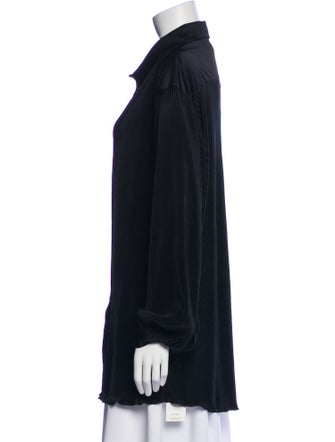 Sleeper Long Sleeve Button-Up Top