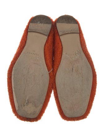 Sleeper Shearling Pom-Pom Embellishments Moccasins