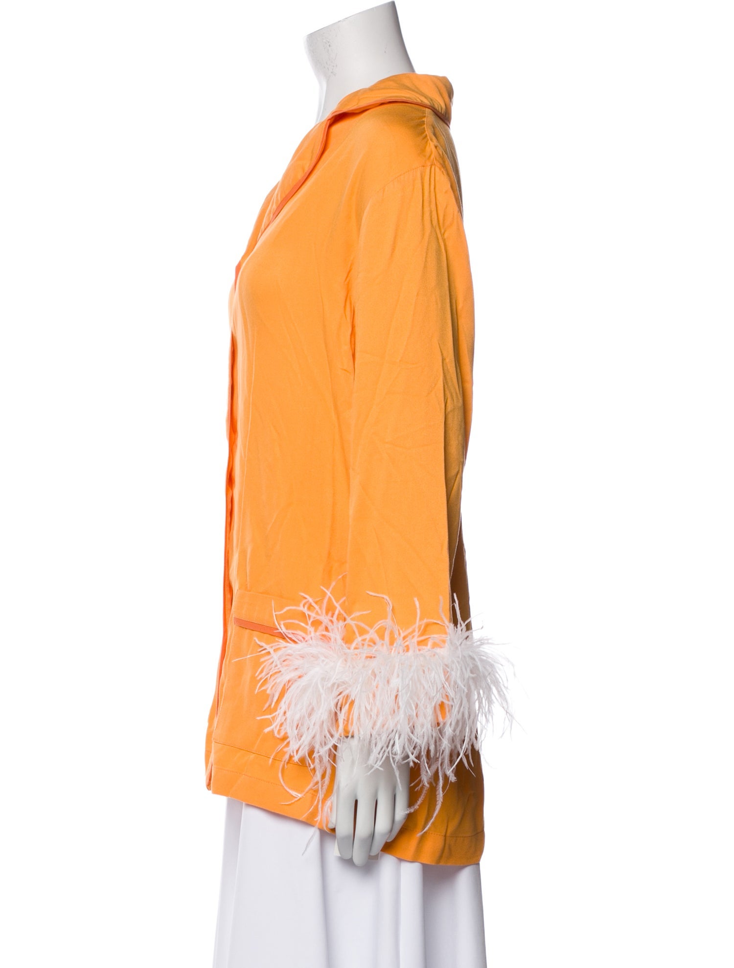 Sleeper Long Sleeve Button-Up Top