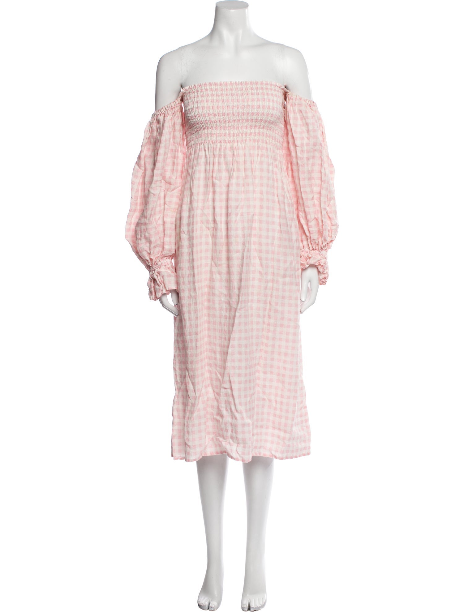 Sleeper Linen Knee-Length Dress