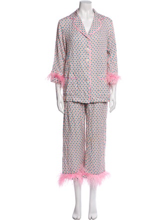 Sleeper Plaid Print Pajamas