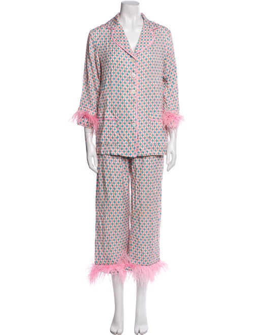 Sleeper Plaid Print Pajamas