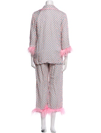 Sleeper Plaid Print Pajamas