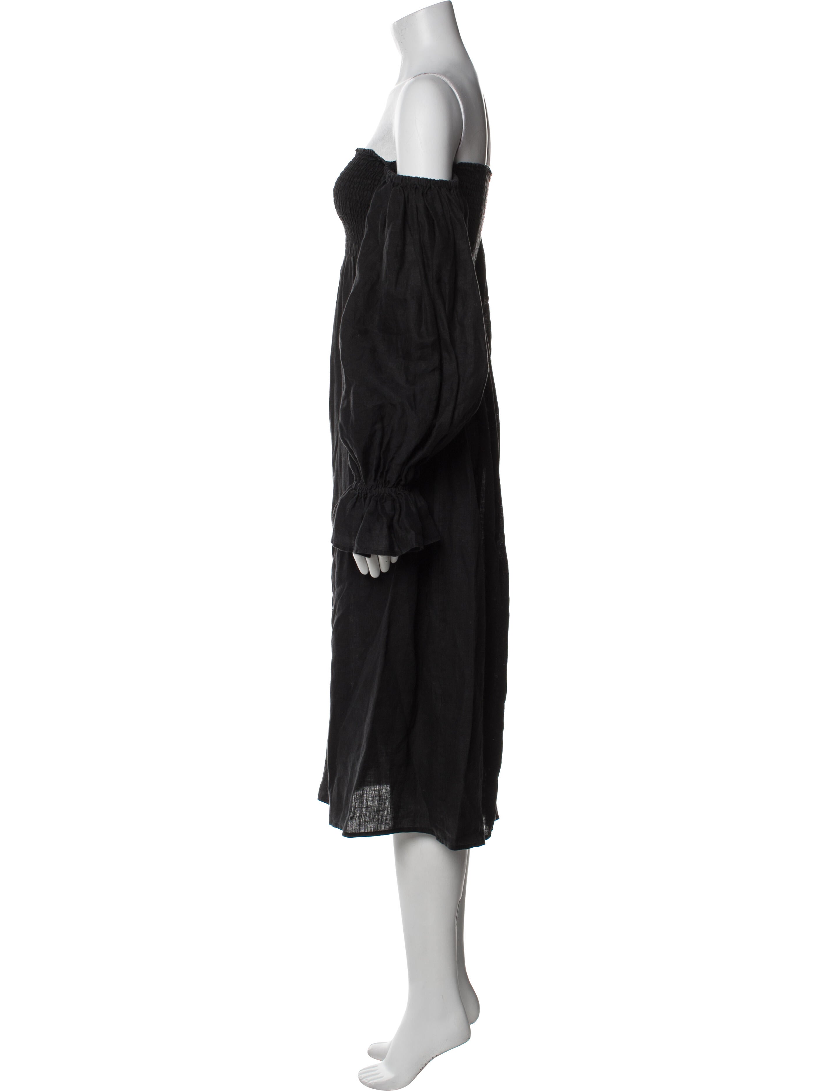 Sleeper Linen Midi Length Dress