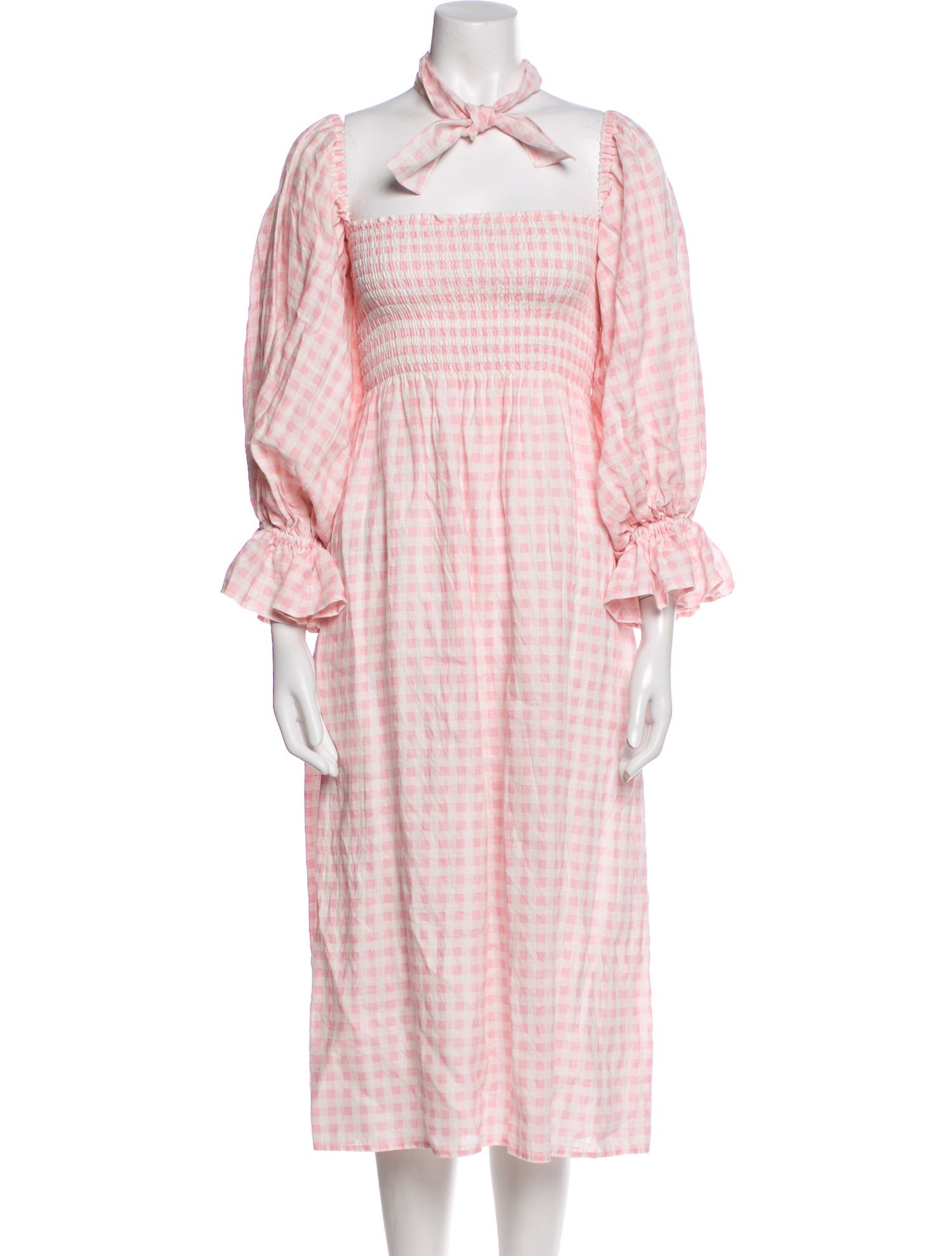 Sleeper Linen Midi Length Dress