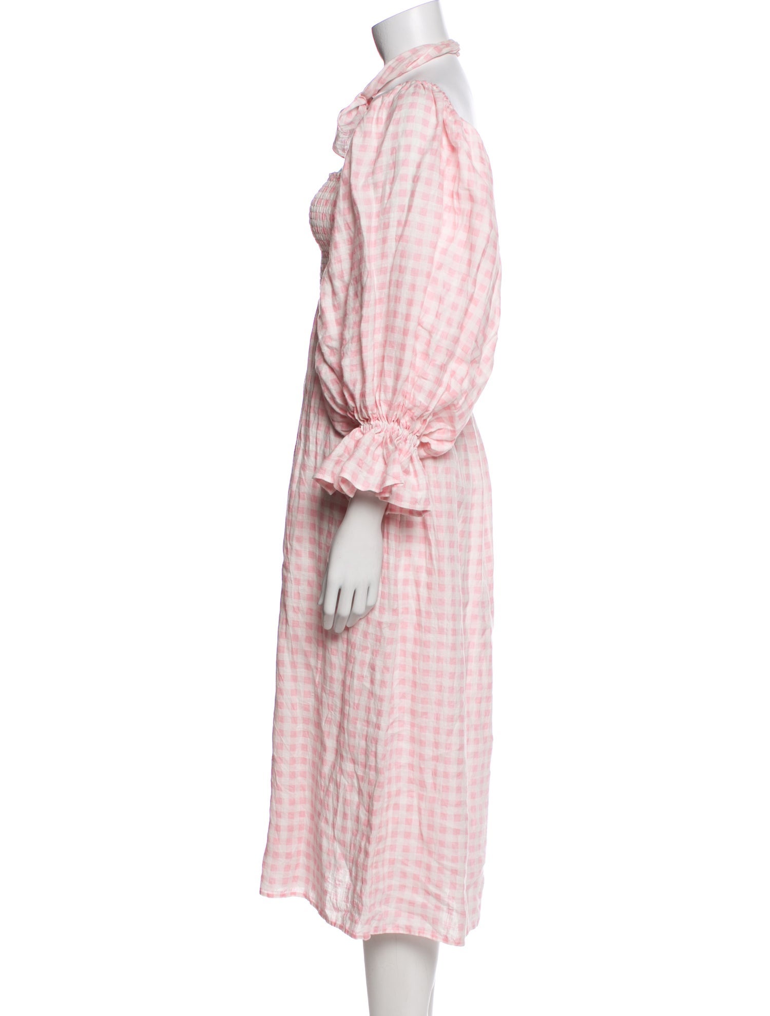 Sleeper Linen Midi Length Dress