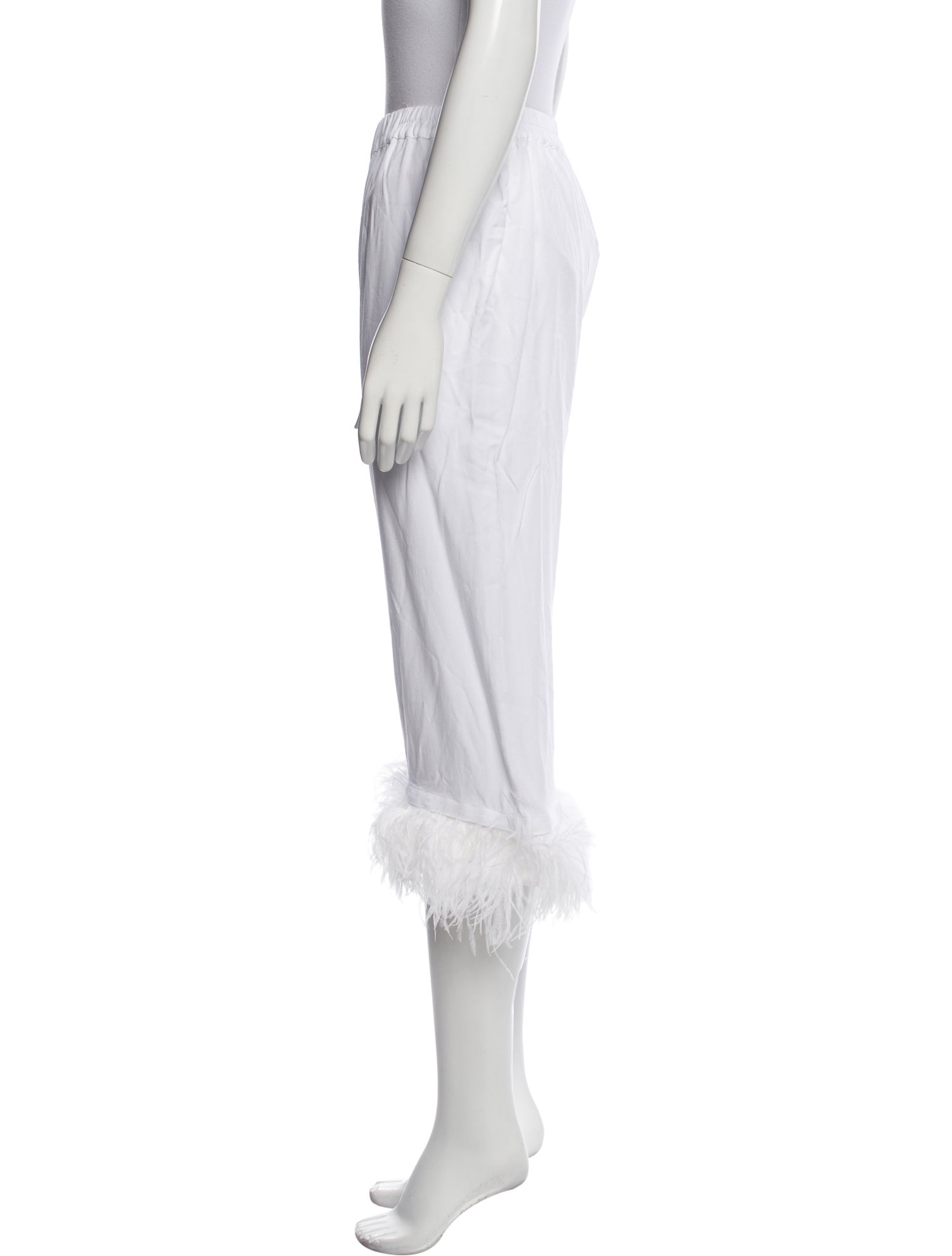 Sleeper Feather Trim Pajamas