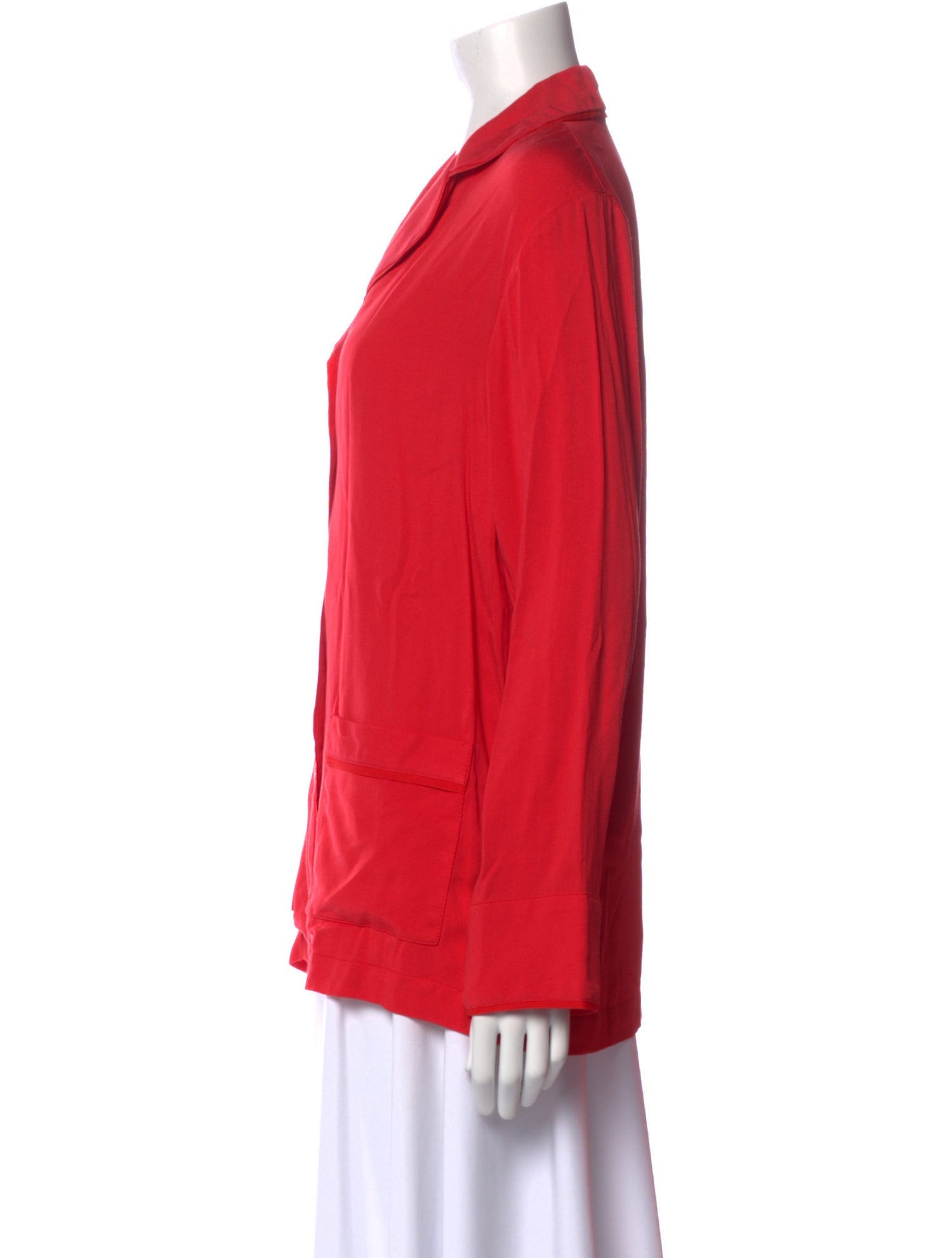 Sleeper Long Sleeve Button-Up Top