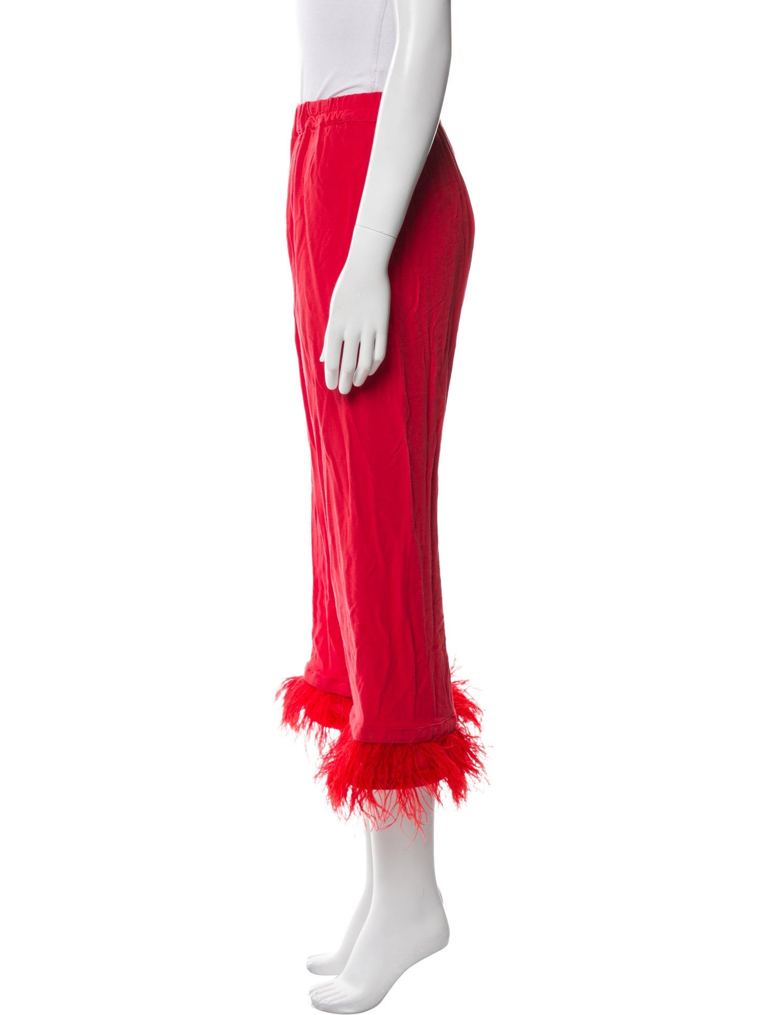 Sleeper Feather Trim Pajamas