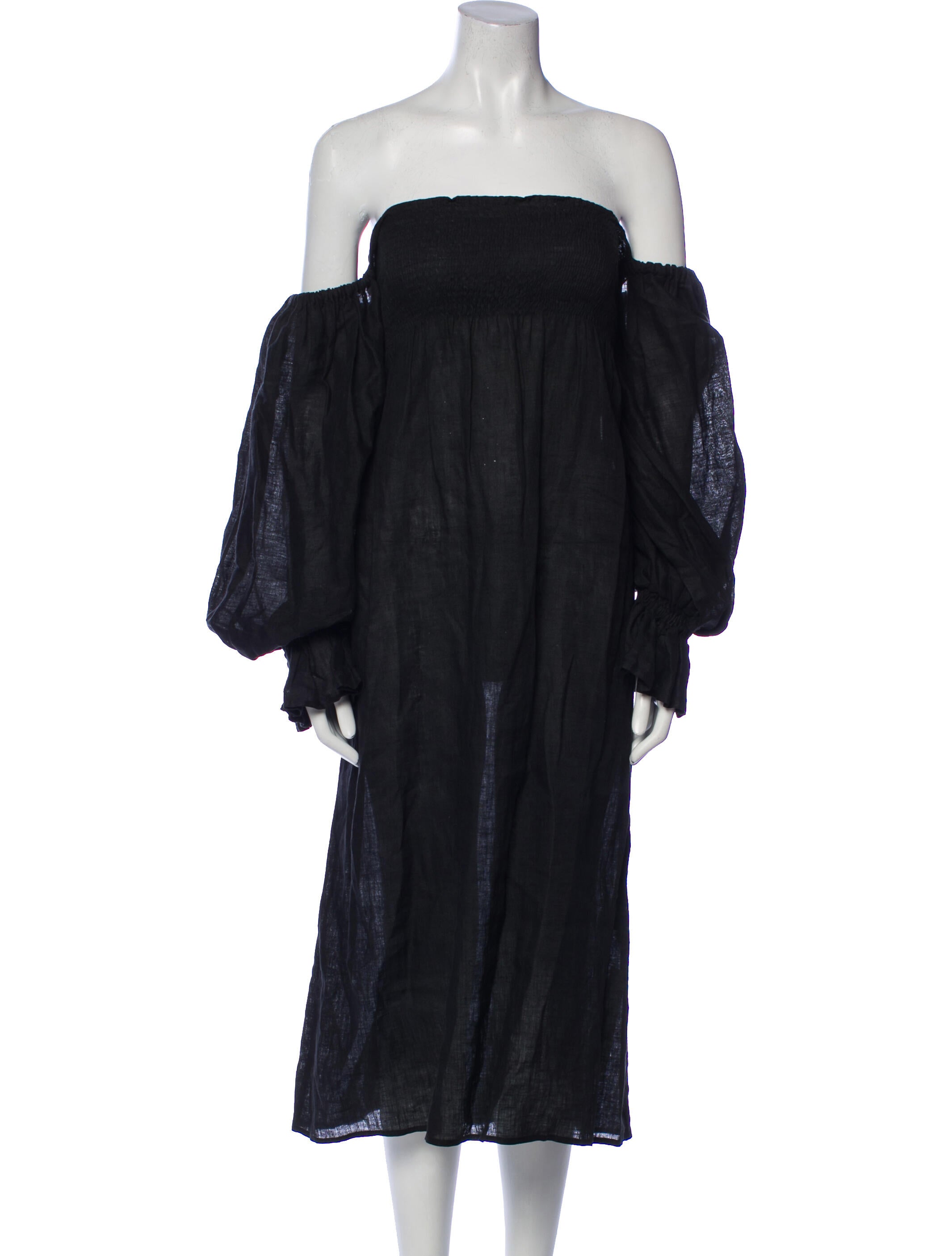 Sleeper Linen Midi Length Dress