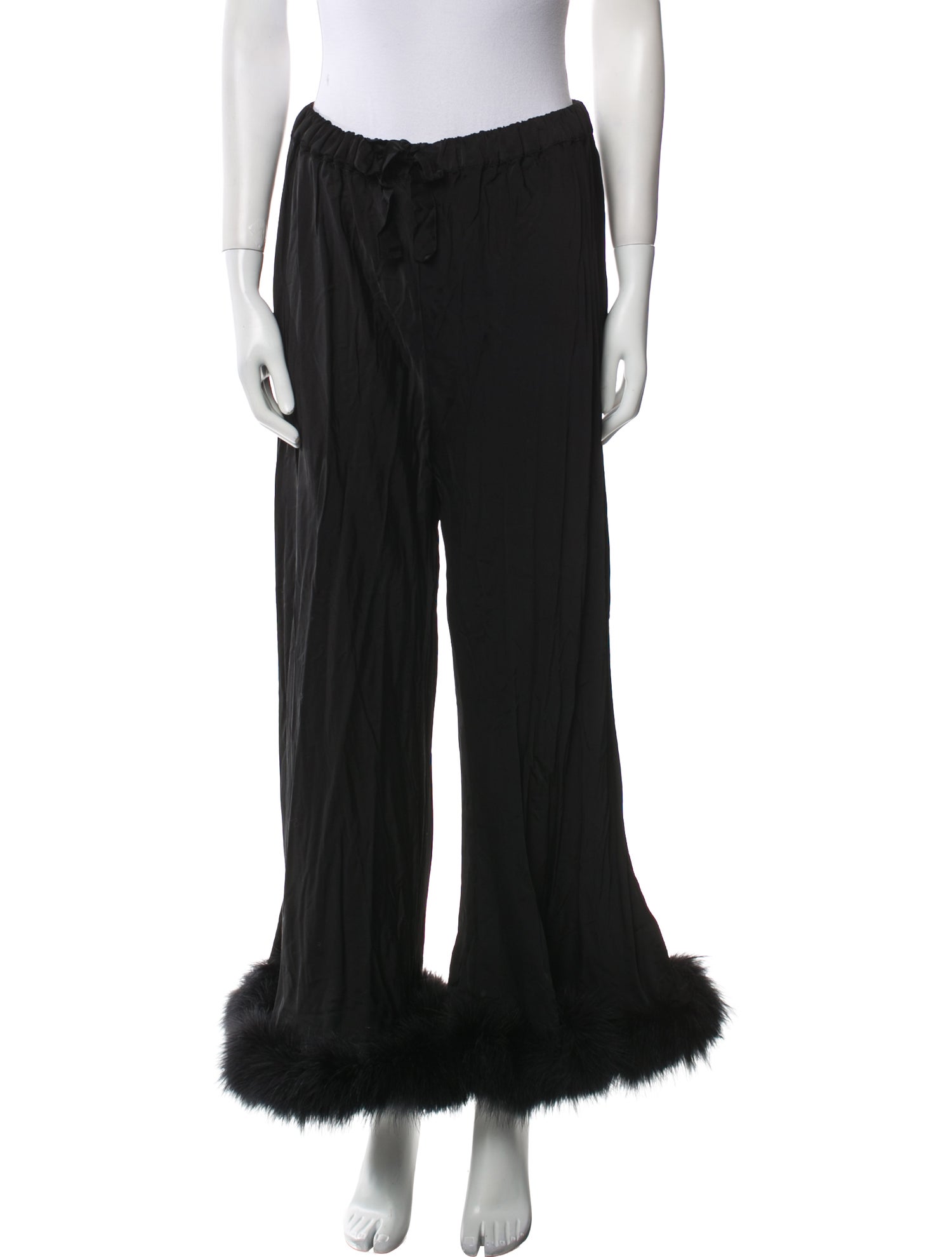 Sleeper Feather Trim Pajamas