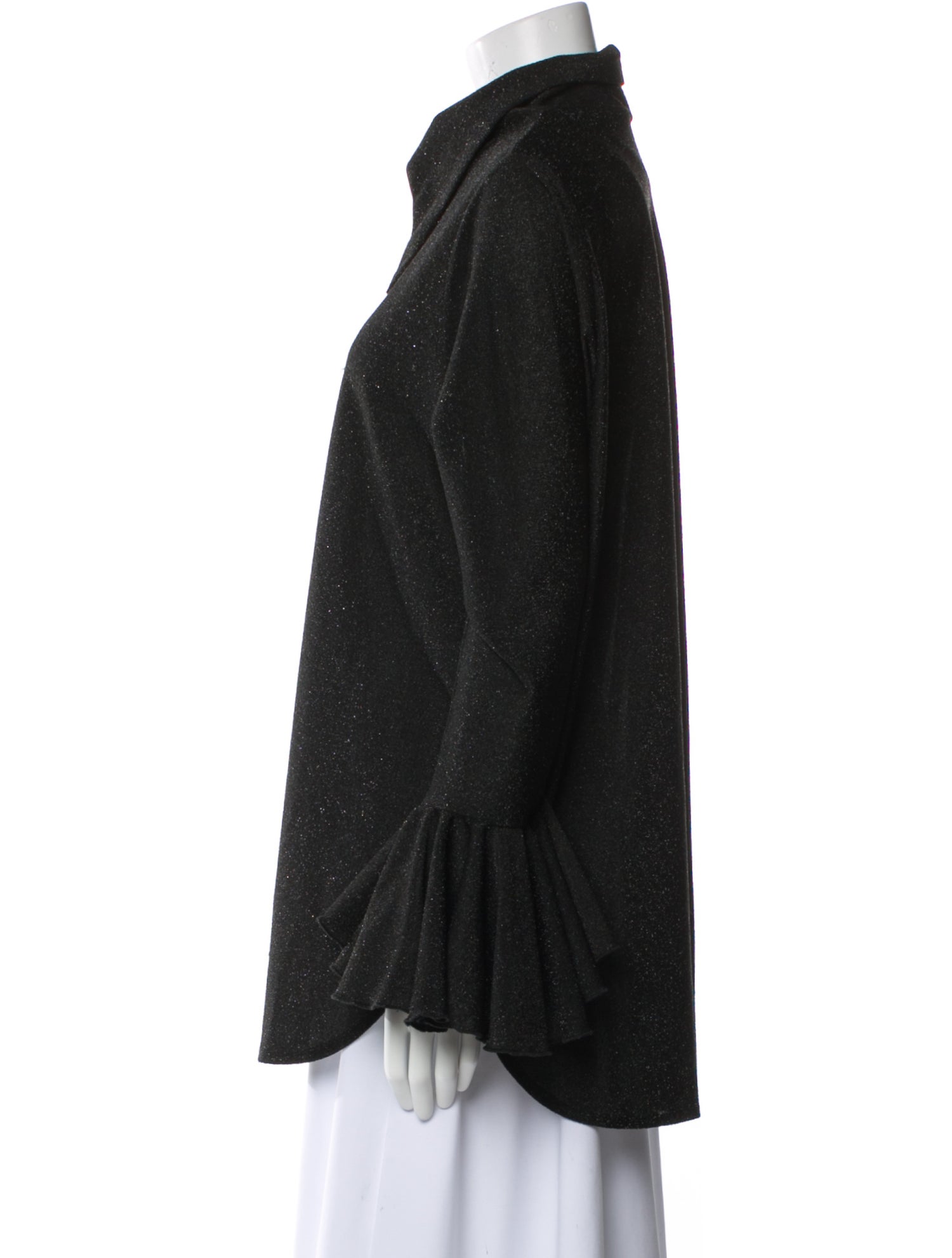 Sleeper Long Sleeve Button-Up Top