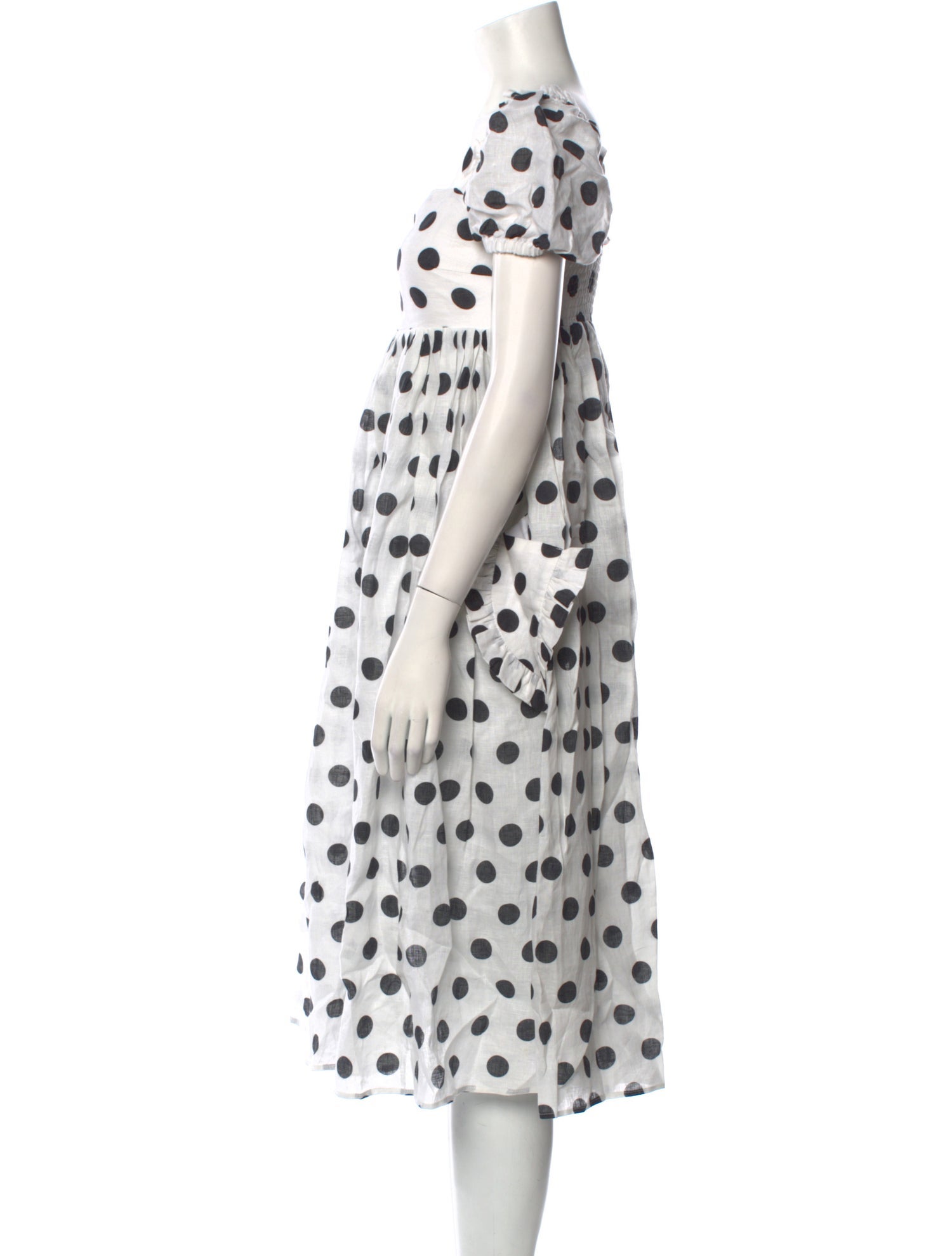 Sleeper Linen Midi Length Dress