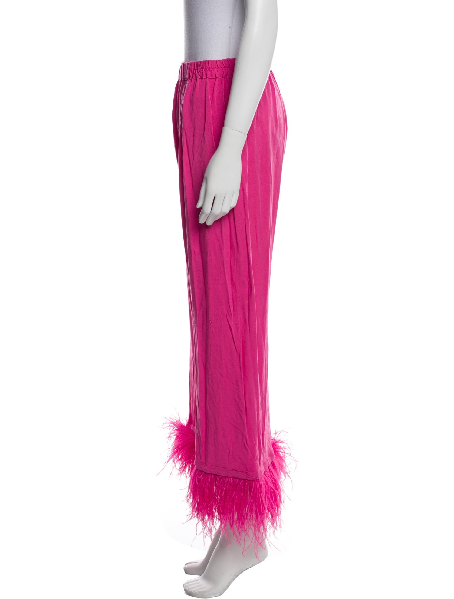 Sleeper Feather Trim Pajamas