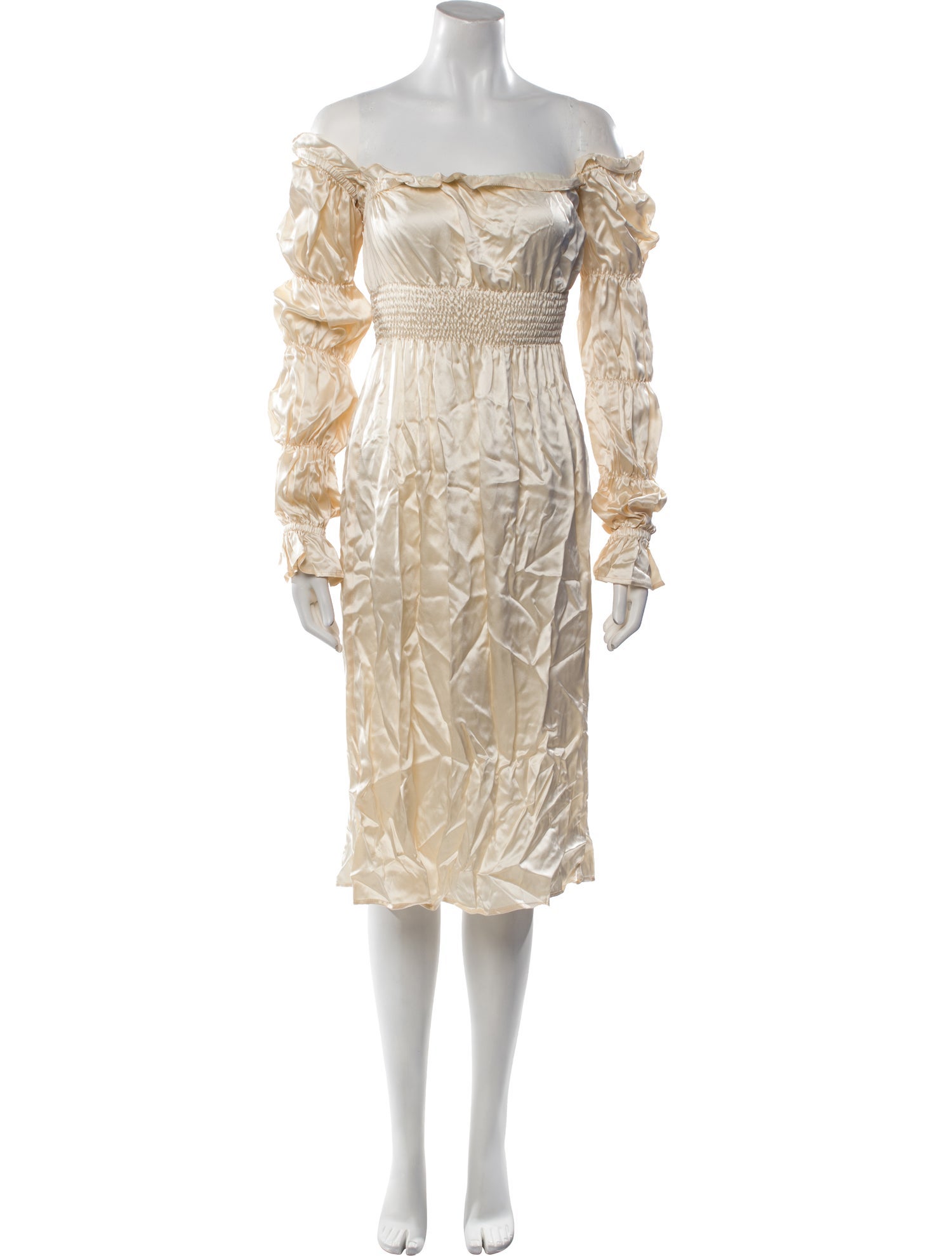 Sleeper Silk Midi Length Dress