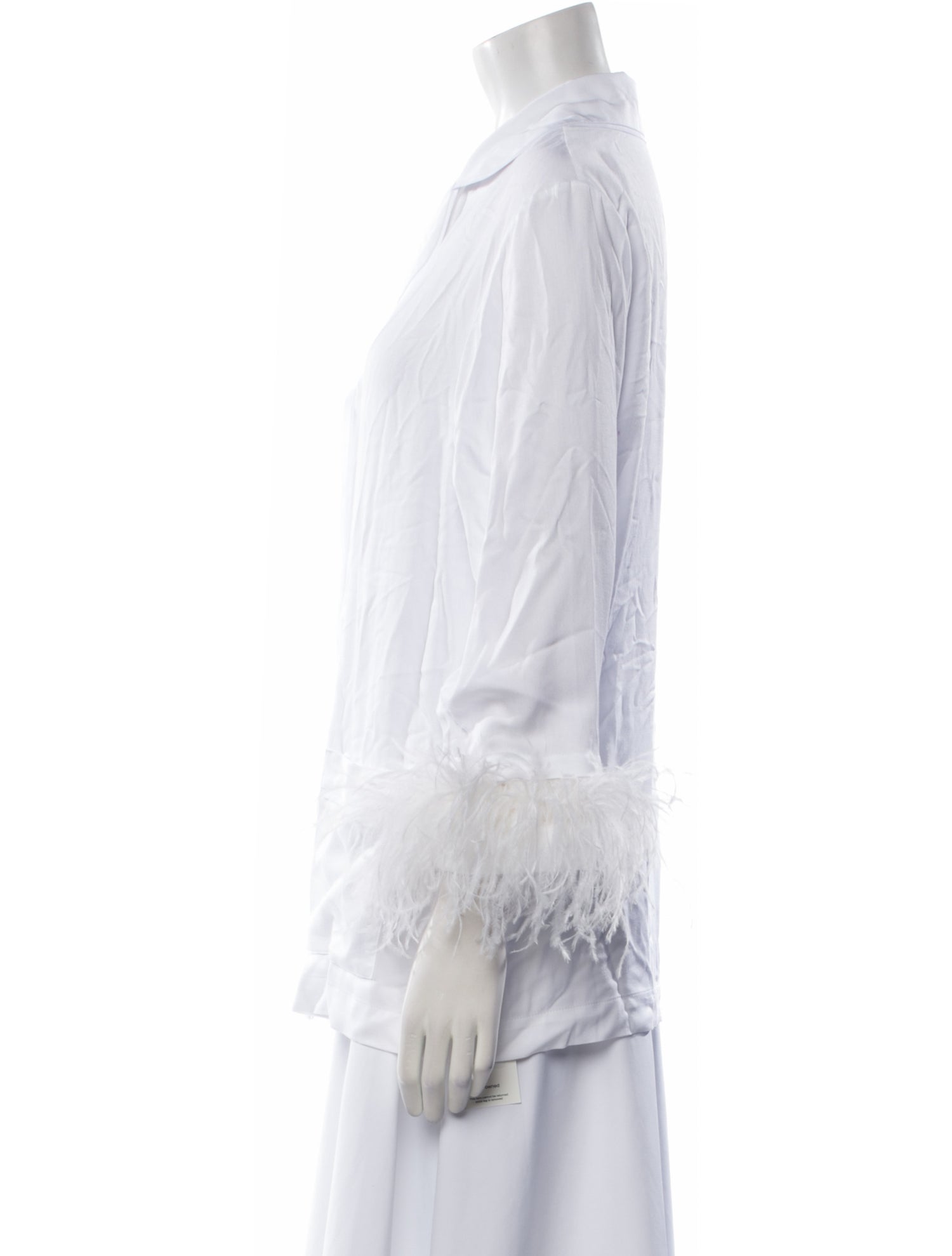 Sleeper Long Sleeve Button-Up Top