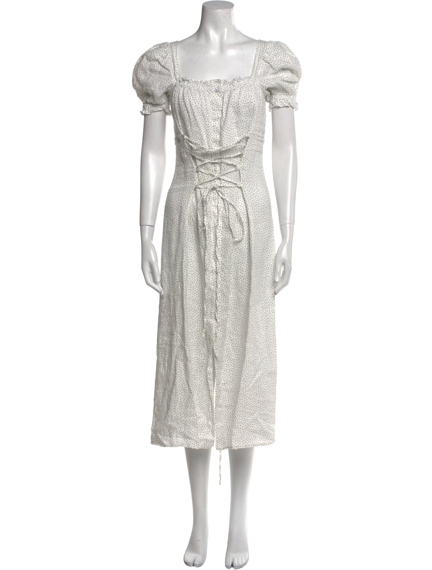 Sleeper Linen Midi Length Dress