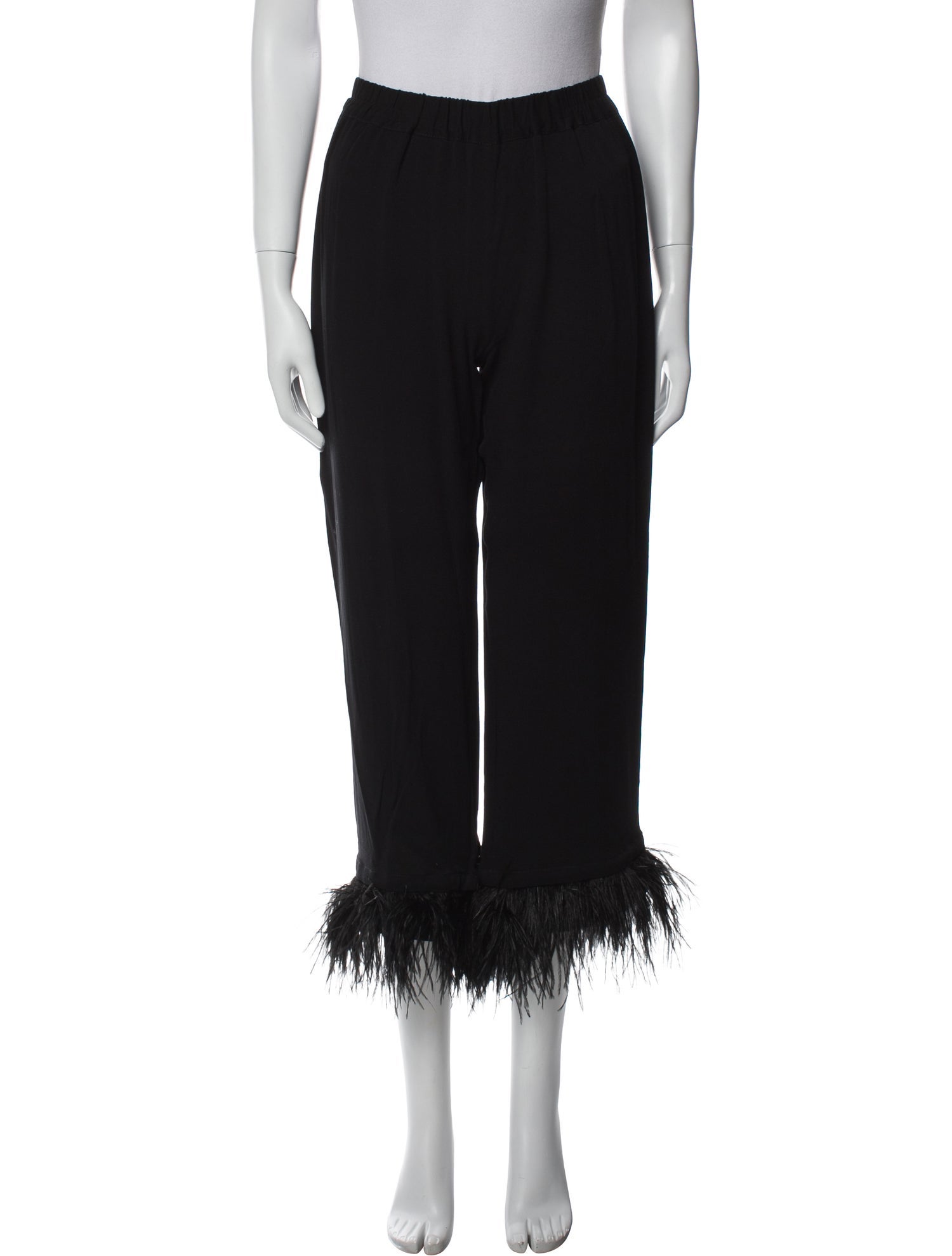 Sleeper Feather Trim Pajamas