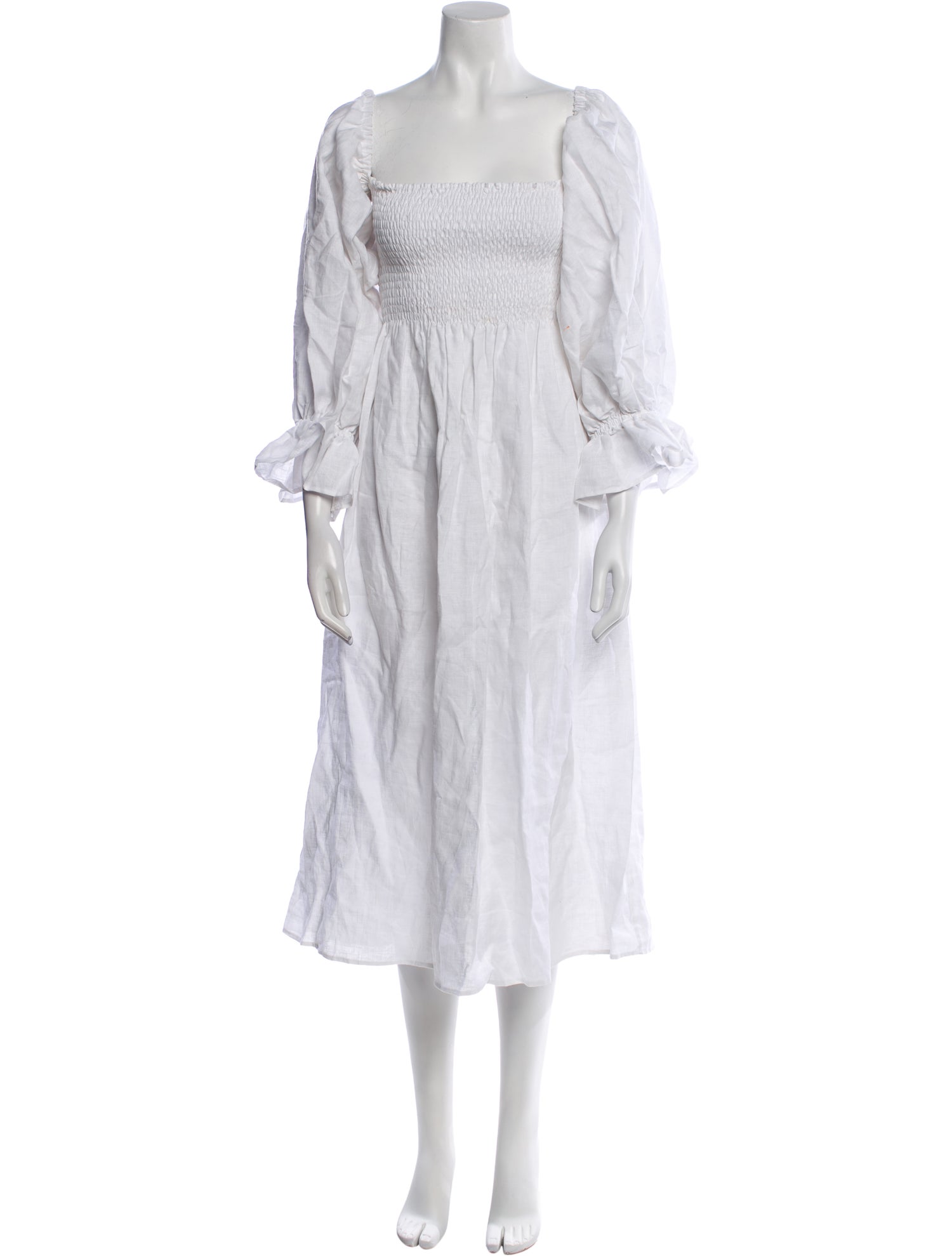 Sleeper Linen Midi Length Dress