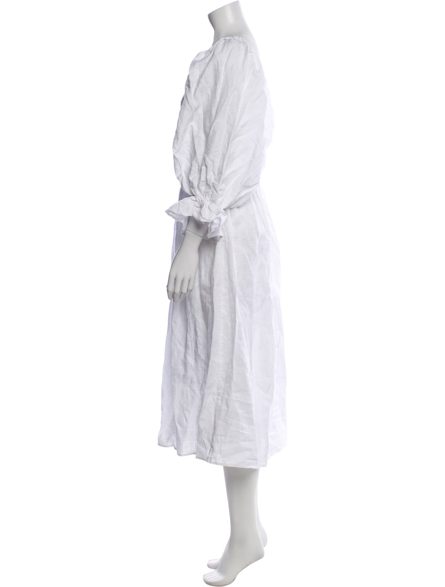 Sleeper Linen Midi Length Dress