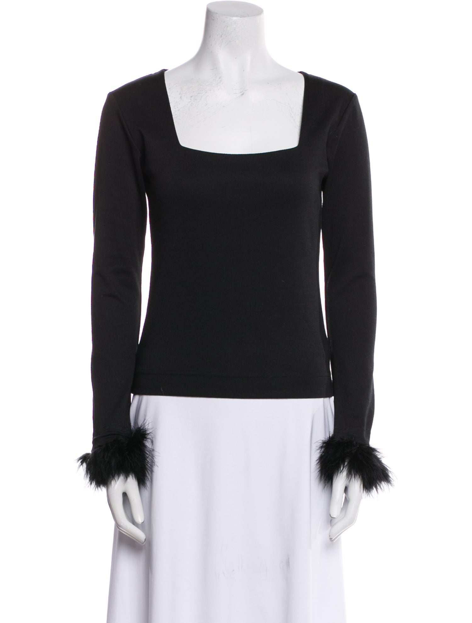 Sleeper Feather Trim Pajamas