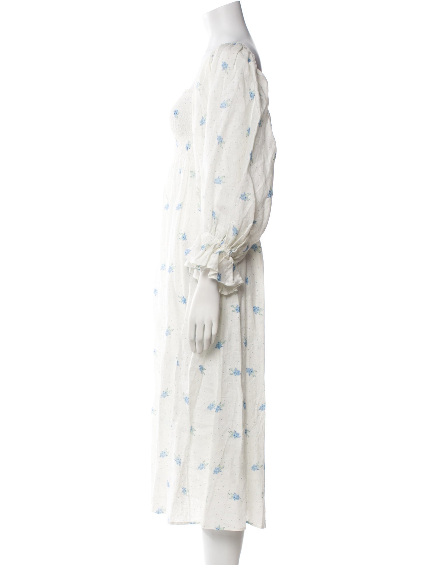 Sleeper Linen Midi Length Dress