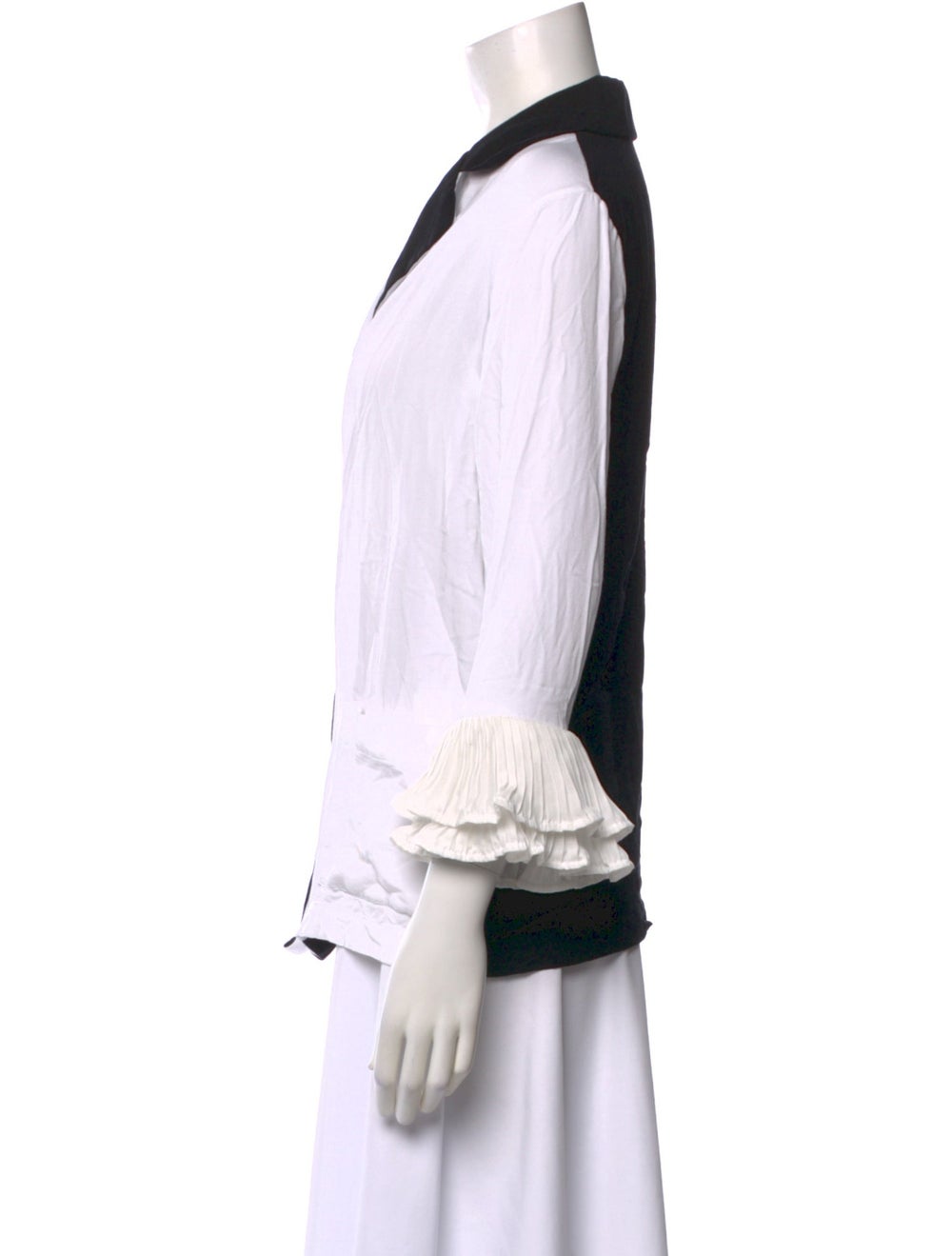 Sleeper Colorblock Pattern Three-Quarter Sleeve B… - image 2