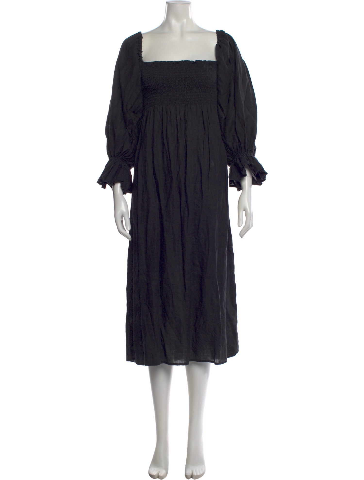 sleeper black linen dress Rent Sleeper Black Dress UK 10