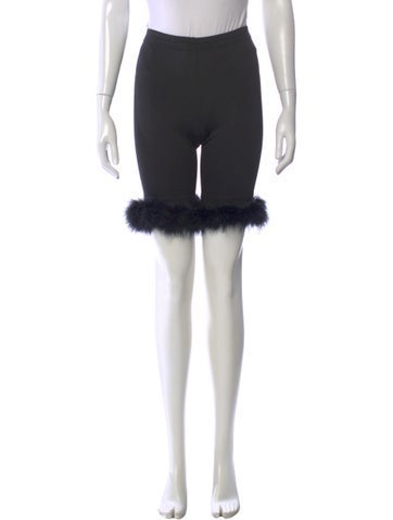 Pre-owned Sleeper Mini Shorts In Black