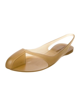 Supriya Lele Rubber Slingback Flats