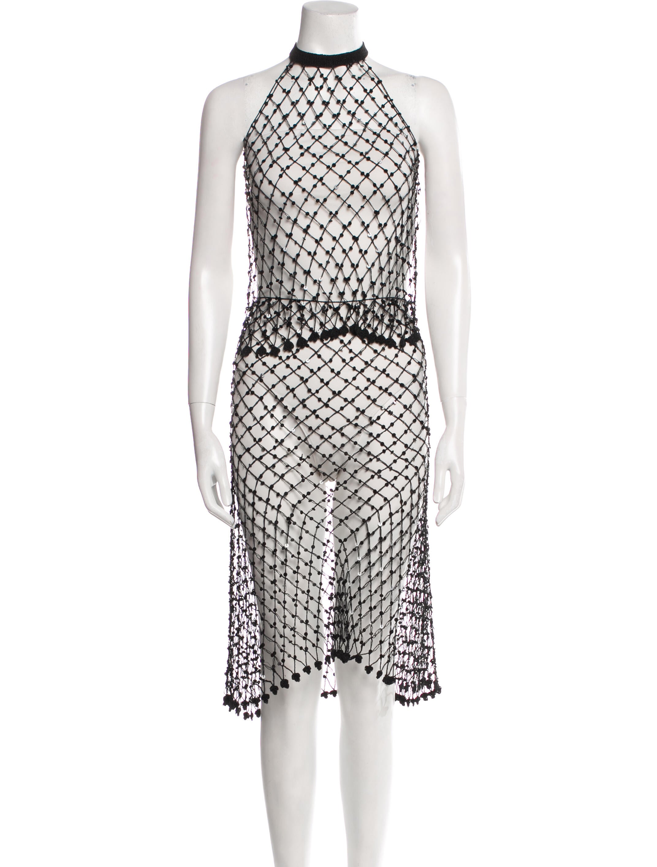 Supriya Lele Lace Pattern Sequin Embellishments Skirt Set