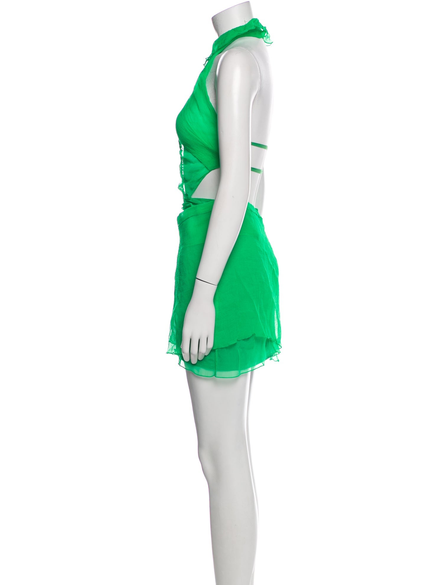 Supriya Lele Mock Neck Mini Dress