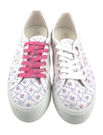 Superga x LOVESHACKFANCY Canvas Printed Sneakers