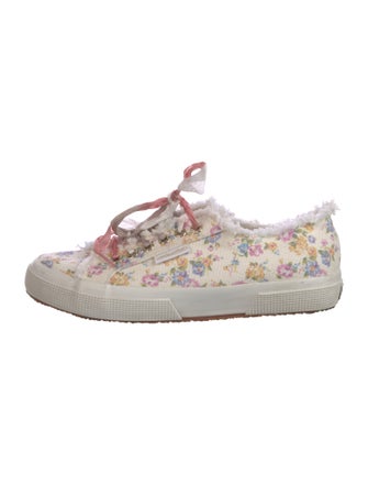 Superga x LOVESHACKFANCY Floral Print Sneakers