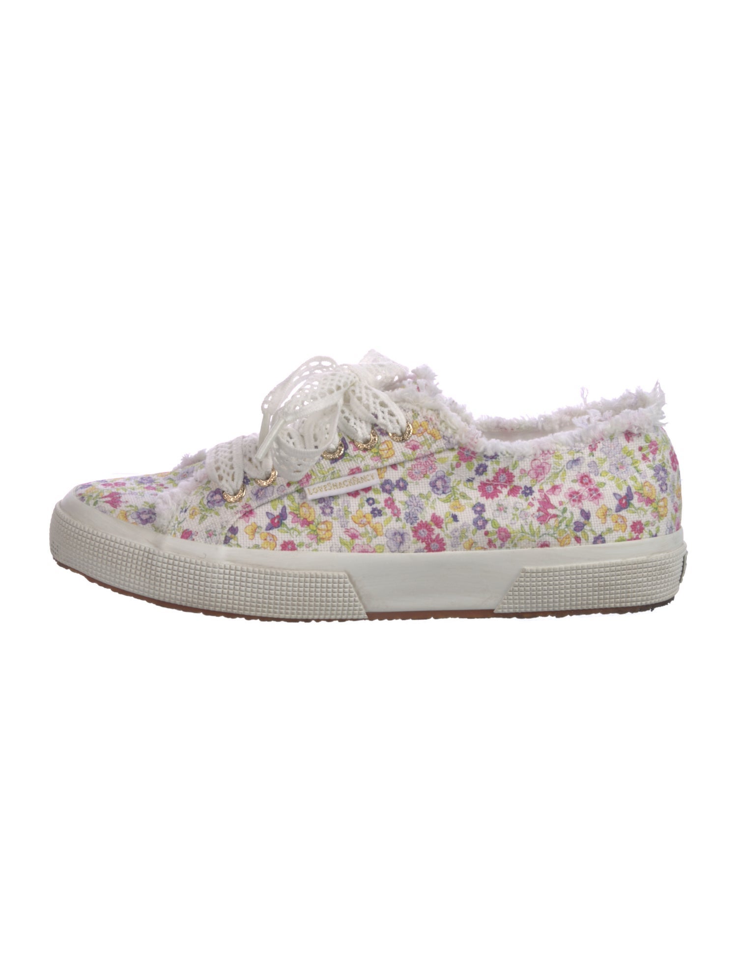 Superga x LOVESHACKFANCY Canvas Floral Print Sneakers