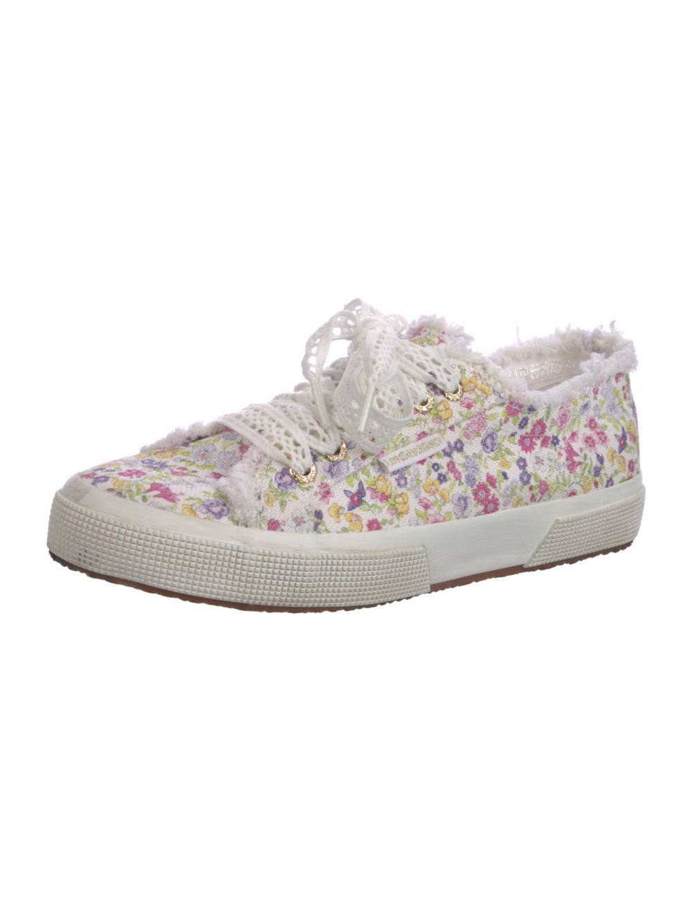 Superga x Loveshackfancy Canvas Low Top Sneakers … - image 2