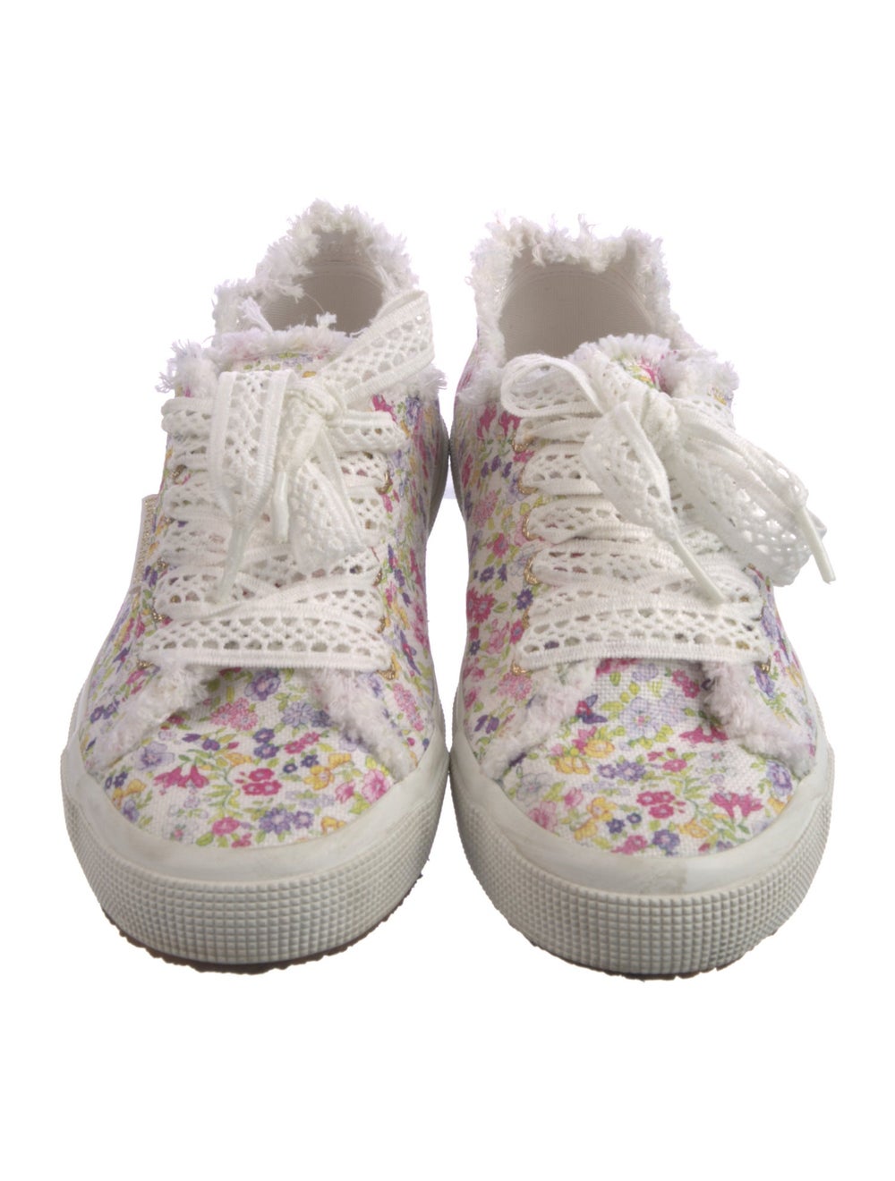 Superga x Loveshackfancy Canvas Low Top Sneakers … - image 3
