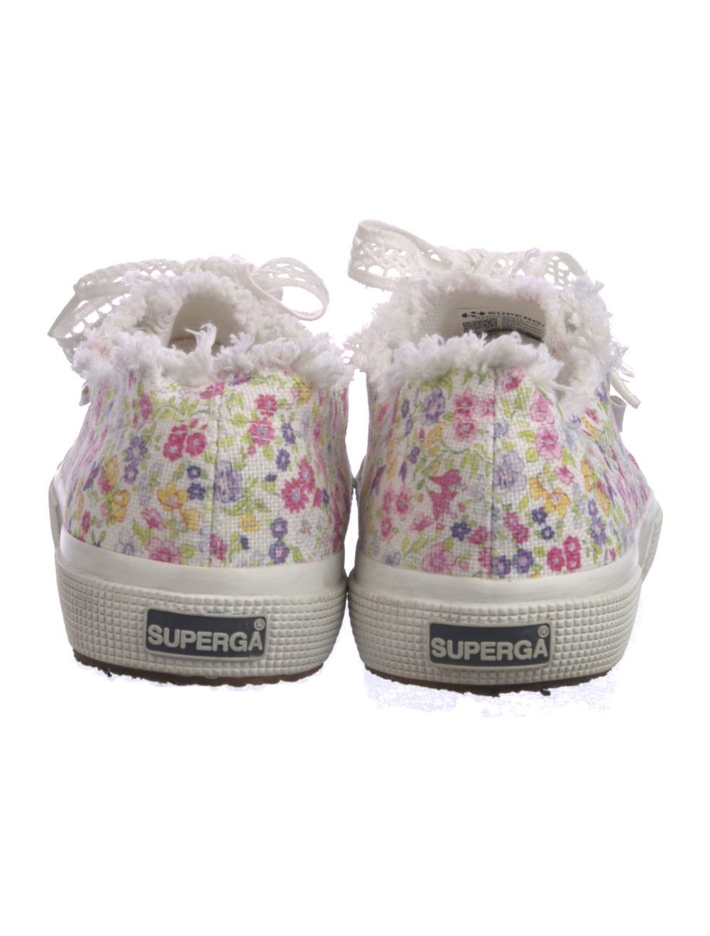 Superga x Loveshackfancy Canvas Low Top Sneakers … - image 4